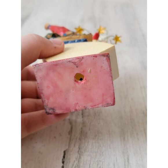 Snowman birdhouse star snowflake figure xmas tree - Picture 6 of 6